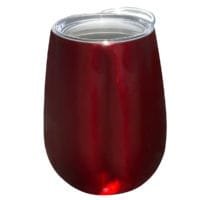 10oz Red Stainless Wine Tumbler