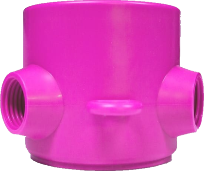 A pink Thirst Mate drink float